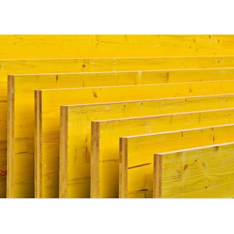 Zeemo 21/27 мм водонепроницаемый три слоя панелей 3 слоя желтого опалубка панель для бетонной опалубки