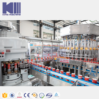 Machine de remplissage de canettes multifonctionnelle Red Bull Energy Drink avec contrôle PLC économique