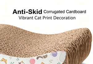 Tiragraffi per Gatti in Cartone Ondulato Premium Eco-Friendly, Vendita Diretta dalla Fabbrica, Giocattolo Durevole per <span class=keywords><strong>la</strong></span> Pulizia delle Unghie, Senza Odori Sicuro per Animali Domestici, Scelta Migliore per Negozi di Articoli per Animali - Product Image 5