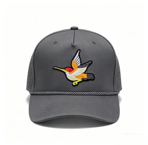 Gorra Trucker Transpirable con Bordado de Colibrí, Ajustable, para Golf, Pesca y Actividades al Aire Libre, para Hombres y Mujeres - Product Image 1