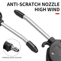 Pistolet souffleur d'air industriel _ Volume élevé, buse de débit d'air de protection, accessoires de compresseur d'air pneumatique pour le nettoyage de la poussière
