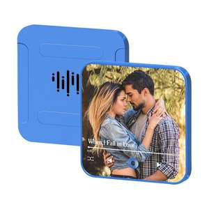 <span class=keywords><strong>Magnete</strong></span> per Frigorifero Musicale Personalizzato <span class=keywords><strong>con</strong></span> <span class=keywords><strong>Foto</strong></span>, Riproduce Canzoni Personalizzate, Scatola Musicale Luminosa Regolabile, Lettore Audio Regalo - Product Image 3