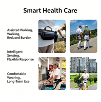 Exosquelette portable 2026 pour l'entraînement à la marche, dispositif intelligent et réglable d'assistance à la puissance des membres inférieurs, conception ergonomique
