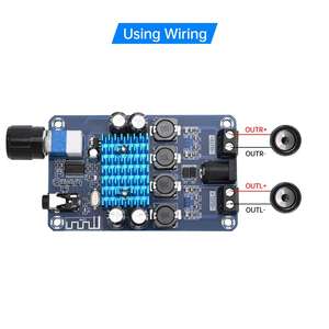 DC12-24V BT Digitaler Verstärker-Board 50W*2 Hochleistungs-TPA3116D2 Stereo-Verstärker-Chip Unterstützt AUX BT5.0 Audio-Eingang - Product Image 5