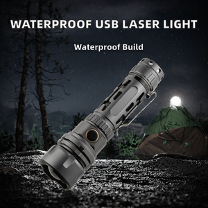 WOSEN – lampe de poche LED à lumière blanche, torche tactique en alliage d'aluminium, lampe de camping portable, étanche, rechargeable par USB - Product Image 6