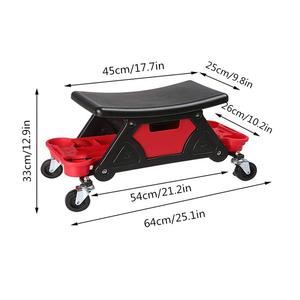 Tabouret de réparation <span class=keywords><strong>automobile</strong></span>, tabouret de polissage, roulettes universelles, facile à déplacer, utilisé <span class=keywords><strong>pour</strong></span> l'esthétique <span class=keywords><strong>automobile</strong></span>, le lavage de voiture, l'entretien <span class=keywords><strong>automobile</strong></span>, fournitures de lavage de voiture - Product Image 2