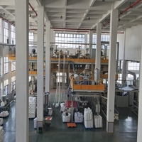 Machine automatique de fabrication de tissu non tissé en PP, contrôlée par PLC, pour couches et produits sanitaires, haute capacité 4-12 tonnes/jour, modèle HG-1600