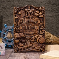 Plaque murale en bois Philippiens 4:13, verset biblique, décoration chrétienne pour la maison, l'église, cadeau