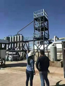 यूवी-क्लीनर और एसएस304 स्क्रबर के साथ प्रदूषण मुक्त अपशिष्ट तेल शोधन उपकरण - Product Image 6