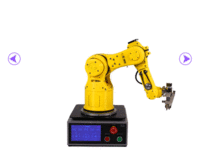 Nouveau RobotAnno Small 5kg 6dof Bras robotique à faible coût avec moteur pas à pas certifié CE Précision de 0,5 mm Garantie d'un an