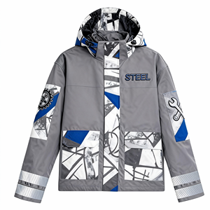 Vente en gros directe d'usine, veste bomber d'hiver pour homme personnalisée, nouvelle collection 2026, service OEM, imperméable, coupe-vent, style hip-hop streetwear - Product Image 1