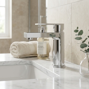 CUPC CE verificato rubinetto lavabo bagno foro singolo rubinetto in <span class=keywords><strong>acciaio</strong></span> inox maniglia singola per bagno - Product Image 3