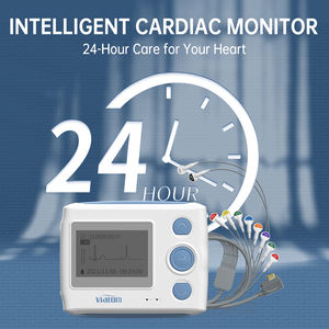 Moniteur cardiaque portable Viatom Th12 à domicile, 12 dérivations, 12 canaux, EKG, <span class=keywords><strong>ECG</strong></span>, appareil portable, prix, électrocardiogramme, moniteur Holter - Product Image 4