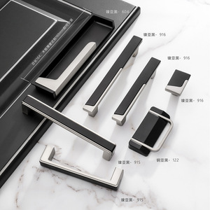 มือจับประตูทำจากสังกะสีอัลลอยด์ใช้งานได้จริงคุณภาพดีเยี่ยมสำหรับตู้ตู้เสื้อผ้าตู้เสื้อผ้าใหม่ - Product Image 3