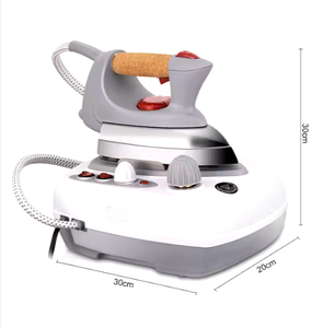 Fer à vapeur électrique 2000W, station vapeur professionnelle, semelle en céramique et aluminium, design rétro, cordon de 1,5m, entretien des vêtements domestique, antiadhésif - Product Image 4