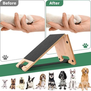 Griffoir à ongles en bois pour chien, lime à ongles pour chien, grattoir à ongles, planche à ongles pliable et réglable en hauteur pour animaux de compagnie - Product Image 3