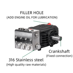 Sea <b>Water</b> Desalination 316 Stainless Steel High Piston <b>Pump</b> Triplex Plunger <b>Pump</b> 250Bar - Product Image 6