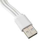Cable de Carga Rápida USB a Micro 3 en 1 para Teléfono Móvil, Computadora, Escáner de Código de Barras - 2m Conductor de Cobre Puro