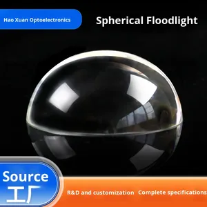 Hao Xuan Foco esférico K9 Lente moldeada de precisión de vidrio óptico Alto índice de refracción Baja aberración cromática 98% Luz - Product Image 5