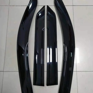 KQD Vente en gros Déflecteur de vent pour vitres de voiture, garniture décorative en PC, pare-soleil pour Honda Civic 2017 et modèles ultérieurs - Product Image 5