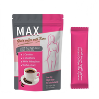 Poudre de café en marque blanche, complément alimentaire pour la gestion du poids, emballage personnalisable pour le bien-être des adultes