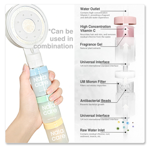 Filtre de Douche R avec Vitamine C, Aromathérapie pour l'Eau Dure, Accessoires de Salle de Bain, Gel Parfumé à la Vitamine, Filtre de Douche - Product Image 4