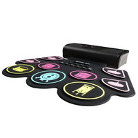 COOLMUSIC Musical Instrument Percussion Usb Midi Set Electronic Rolling Pads Professional Custom Bass Stick Drum