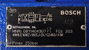 4WRPEH10 Proportional Directional รุ่นดั้งเดิม ขนาด 10 แบบตอบสนองสูง 4 ทิศทาง พร้อมอุปกรณ์อิเล็กทรอนิกส์ในตัว OBE - Product Image 2