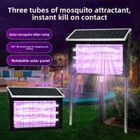 Lampe solaire anti-moustiques à capteur radar pour jardin, villa, terrasse, pelouse, série étanche IP65 pour extérieur