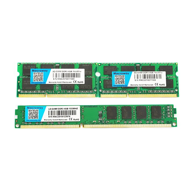 Venta al por mayor a granel OEM PC de escritorio memoria RAM DDR3 8GB 1600MHz DDR4 8GB RAM 2GB/4GB/8GB/16GB/32GB DDR2/DDR3/DDR4/ddr5