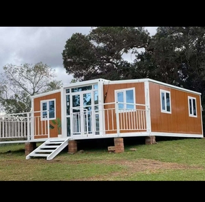 Thép hình tam giác sang trọng mô-đun nhà container 20ft 40ft tùy chỉnh nội thất cho cửa hàng & khách sạn sử dụng - Product Image 3