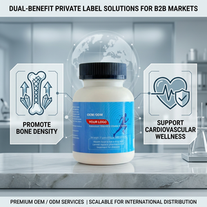 Tabletas de Vitamina D3 K2 de Marca Privada OEM, 5000 UI, para el Apoyo a la Salud Ósea y Cardíaca, Suministro al por Mayor de Fábrica ODM, Precio al por Mayor - Product Image 3