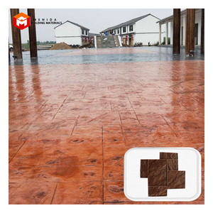 Les timbres imprimés concrets matériels durables de résine de polyuréthane moulent les tapis concrets de timbre - Product Image 2