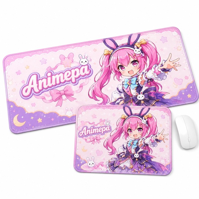 Anime Cartoon Mouse Pad Keyboard Table Pad Gaming Mouse Pad Custom Sublimation Mousepad