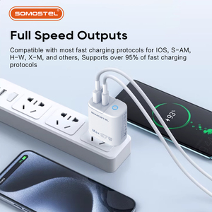 Portable <strong>Charger</strong> 67W PD+QC3.0 Cargador Rapido With LED Night Light Mobile Phone <strong>Charger</strong> For Iphone 17 Pro Max USB Type C <strong>Charger</strong> - Product Image 3