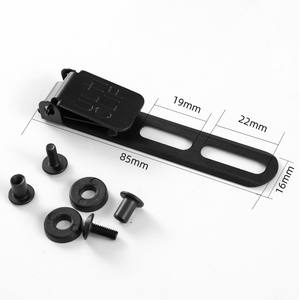 Tùy chỉnh thép không gỉ ulticlip Bao da k bao da <span class=keywords><strong>kydex</strong></span> k Clip súng bao da thép không gỉ Clip tấm chế tạo kim loại - Product Image 1