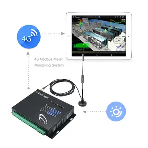 똑똑한 통제 4G Modbus 산업 Iot 원격 측정 다중채널 온도 GSM 경보 데이터 로거