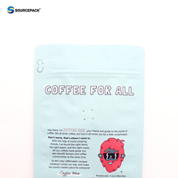 Venta de Fábrica: Bolsa de Café con Cierre Hermético, Fondo Plano y Válvula, con Cierre Ziplock Cuadrado y Refuerzo Lateral