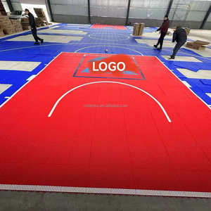 Pavimento Sospeso Antiscivolo per <span class=keywords><strong>Campo</strong></span> <span class=keywords><strong>da</strong></span> <span class=keywords><strong>Basket</strong></span> 30*35ft, 1050 Pezzi e Dimensioni Personalizzate, Vernice per Pavimenti - Product Image 5