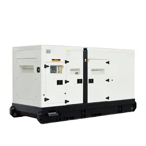 Generator diesel darurat hotel 20kW 25kW 30kW 40KW 50HZ 60HZ 65dB tipe sunyi bertenaga oleh mesin Vlais