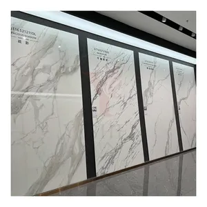 1600x3200MM Format Big Size Sintered Stone Slabs High Glossy For Wall Flooring Slab Porcelain Tile Popular Design