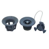 Ronghui de haute qualité # Valve de charge d'air à 6 pistons pour bateau pneumatique Banana Boat, accessoires marins pour la navigation