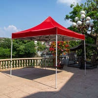 Tente de réception imperméable en PVC Oxford monocouche pour la publicité extérieure, les salons professionnels, les événements commerciaux et les expositions