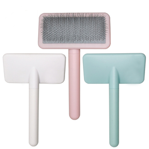 <span class=keywords><strong>Spazzola</strong></span> districante leggera Baoli OEM 100x155mm <span class=keywords><strong>per</strong></span> gatti, pettine massaggiante <span class=keywords><strong>per</strong></span> animali domestici, strumento <span class=keywords><strong>per</strong></span> districare e spolverare il pelo - Product Image 1
