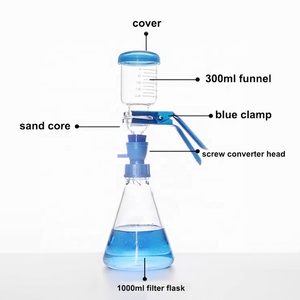 مختبر تياندي ، قارورة زجاجية من البورسليكات للتصفية باستخدام مفصل معياري - Product Image 5