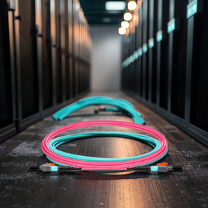 Mtp 12 sợi quang vá dây thấp-mất tốc độ cao 30m giải pháp cho các trung tâm dữ liệu duy nhất-chế độ loại-b cực cáp thông tin liên lạc - Product Image 4