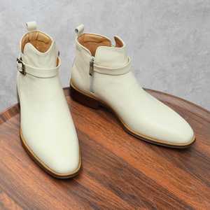 Botas de Cuero Casuales para Hombre de Alta Calidad, Estilo Nuevo de Invierno, Antideslizantes, Impermeables, para Motocicleta - Product Image 6