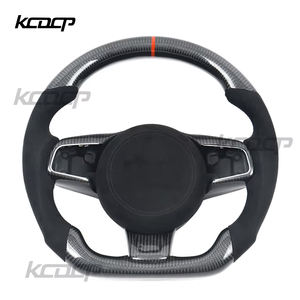 Volante de fibra de carbono para <span class=keywords><strong>Jaguar</strong></span> XE XEL XFL XJ, Ftype, XF, XF, XE, XEL, XFL, XJ, XF, Ftype, 2, 1, 2, 2, 2, 2, 2 - Product Image 1