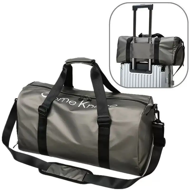 Оптовая продажа, компактная переносная дорожная сумка, сухая и влажная отдельная сумка на плечо большой вместимости, спортивная сумка для фитнеса, большая сумка через плечо