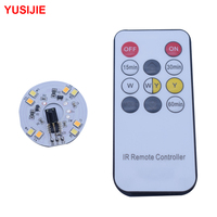 Carte de circuit imprimé PCBA LED YSJ-462 avec télécommande, commutation de bouton de gradation en continu à trois couleurs